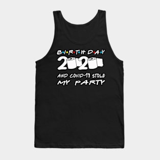 Quarantine Birthday 2020 Tank Top